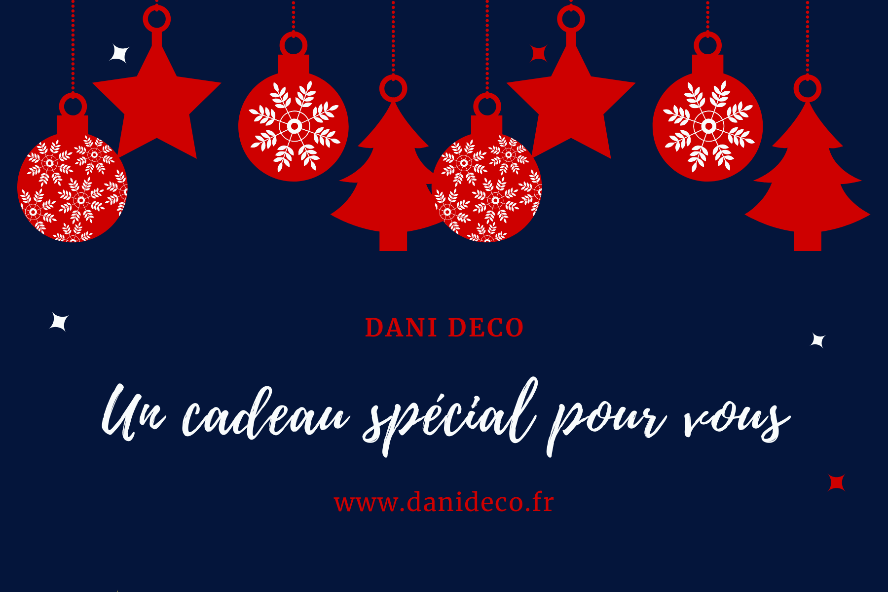 Dani Déco - Carte cadeau Noel - envie de faire plaisir?
